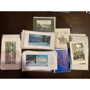 New Vintage Ephemera Lot 2.4 Lbs Of Old Stock German Cards‎ Assorted Greetings +